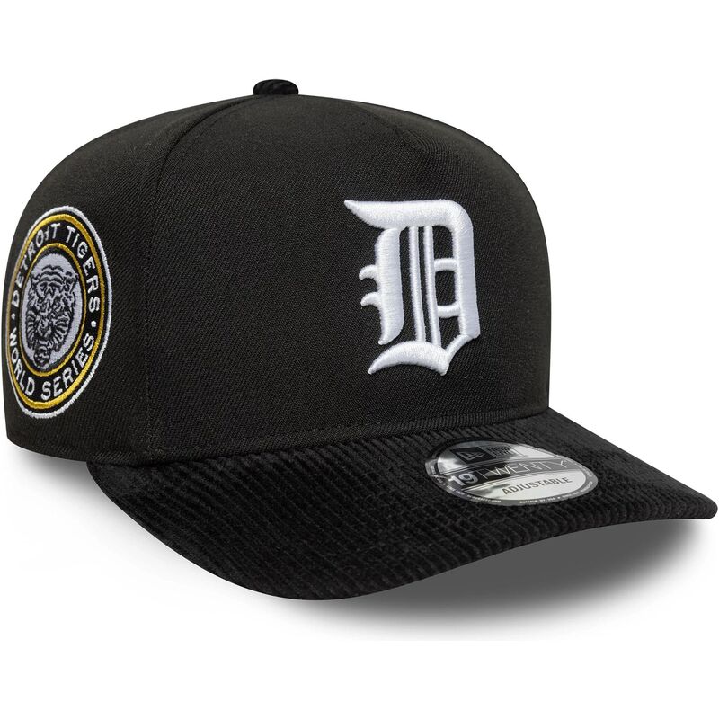 cappello-curvo-nero-snapback-19twenty-cooperstown-cord-dei-detroit-tigers-mlb-di-new-era cappello-curvo-nero-snapback-19twenty-cooperstown-cord-dei-detroit-tigers-mlb-di-new-era