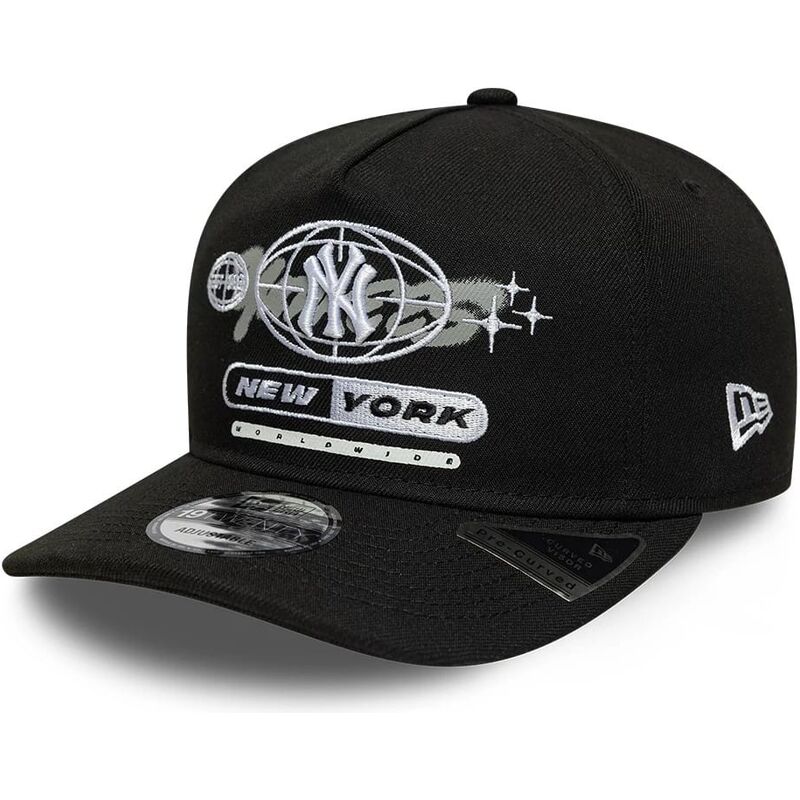 cappello-curvo-nero-snapback-19twenty-graphic-dei-new-york-yankees-mlb-di-new-era cappello-curvo-nero-snapback-19twenty-graphic-dei-new-york-yankees-mlb-di-new-era
