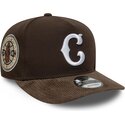 cappello-curvo-marrone-snapback-19twenty-cooperstown-cord-dei-chicago-cubs-mlb-di-new-era