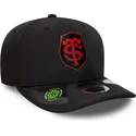 cappello-curvo-nero-snapback-9seventy-stretch-snap-gradient-dei-stade-toulousain-top-14-di-new-era