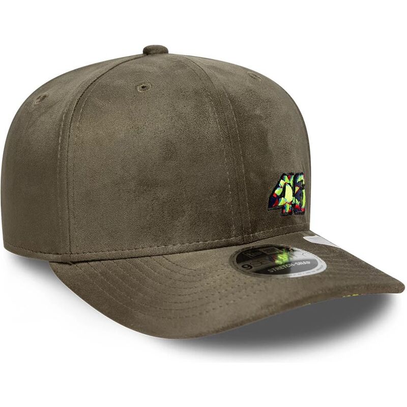 cappello-curvo-verde-snapback-9seventy-stretch-snap-flawless-dei-valentino-rossi-vr46-motogp-di-new-era