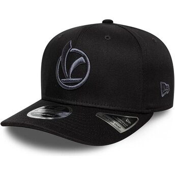 Cappello curvo nero snapback 9SEVENTY Stretch Snap Seasonal Vespa Piaggio di New Era