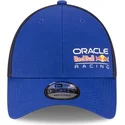 cappello-curvo-blu-snapback-9forty-essential-dei-red-bull-racing-formula-1-di-new-era