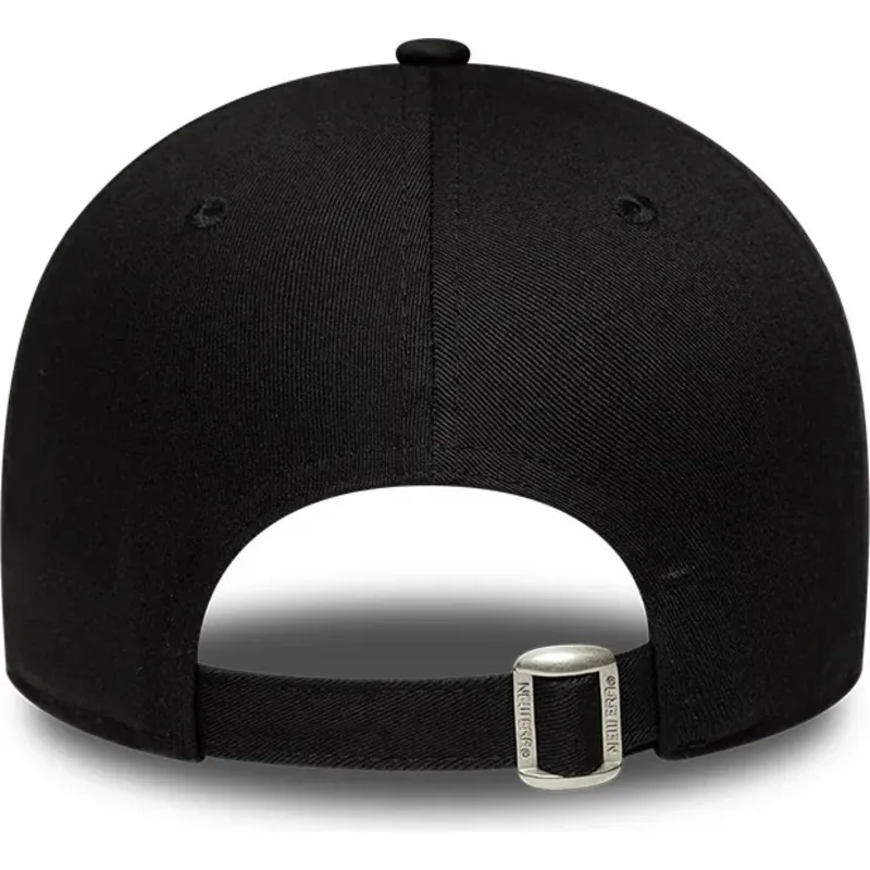 cappello-curvo-nero-cinghia-regolabile-9forty-tort-infill-dei-los-angeles-dodgers-mlb-di-new-era
