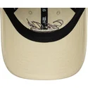 cappello-curvo-beige-cinghia-regolabile-9twenty-coffee-club-di-new-era