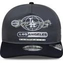 cappello-curvo-grigio-snapback-19twenty-graphic-dei-los-angeles-dodgers-mlb-di-new-era