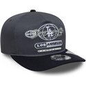 cappello-curvo-grigio-snapback-19twenty-graphic-dei-los-angeles-dodgers-mlb-di-new-era