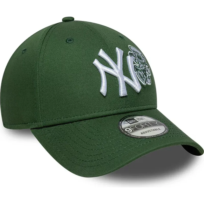 cappello-curvo-verde-cinghia-regolabile-9forty-food-icon-dei-new-york-yankees-mlb-di-new-era