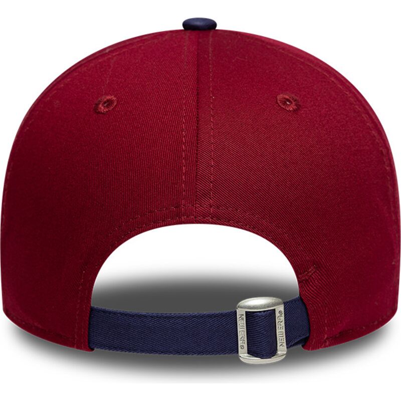 cappello-curvo-rosso-cinghia-regolabile-9forty-contrast-dei-fc-barcelona-laliga-di-new-era cappello-curvo-rosso-cinghia-regolabile-9forty-contrast-dei-fc-barcelona-laliga-di-new-era