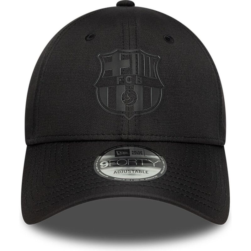 cappello-curvo-nero-cinghia-regolabile-9forty-ripstop-dei-fc-barcelona-laliga-di-new-era