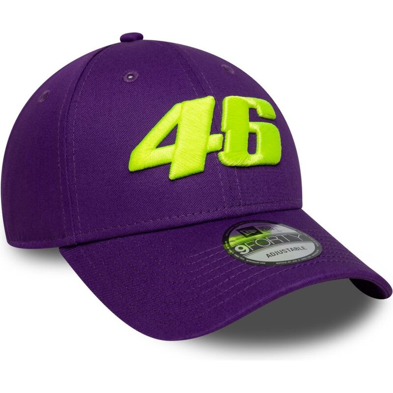 cappello-curvo-viola-cinghia-regolabile-9forty-wordmark-dei-valentino-rossi-vr46-motogp-di-new-era cappello-curvo-viola-cinghia-regolabile-9forty-wordmark-dei-valentino-rossi-vr46-motogp-di-new-era