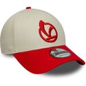 cappello-curvo-rosso-cinghia-regolabile-9forty-contrast-visor-vespa-piaggio-di-new-era