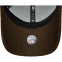 cappello-curvo-marrone-snapback-9forty-winter-borg-dei-new-york-yankees-mlb-di-new-era