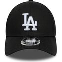 cappello-curvo-nero-snapback-9forty-m-crown-dei-los-angeles-dodgers-mlb-di-new-era