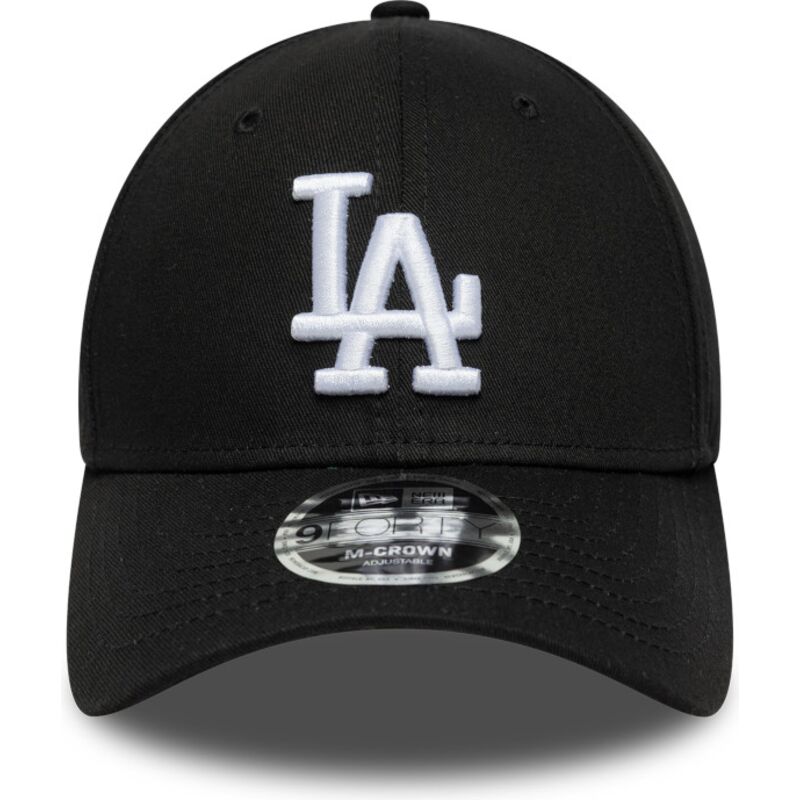 cappello-curvo-nero-snapback-9forty-m-crown-dei-los-angeles-dodgers-mlb-di-new-era