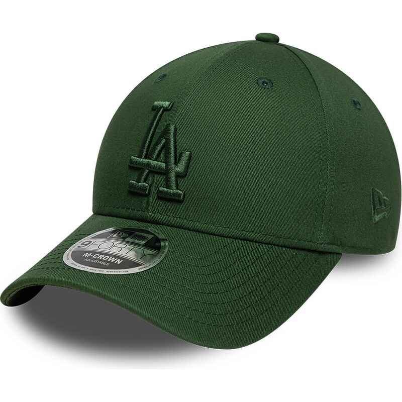 cappello-curvo-verde-snapback-9forty-m-crown-dei-los-angeles-dodgers-mlb-di-new-era