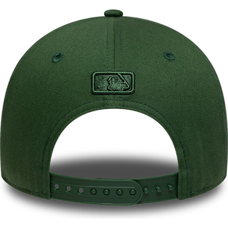 cappello-curvo-verde-snapback-9forty-m-crown-dei-los-angeles-dodgers-mlb-di-new-era