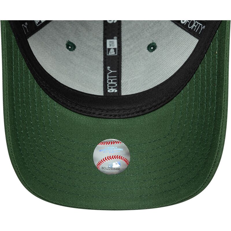 cappello-curvo-verde-snapback-9forty-m-crown-dei-los-angeles-dodgers-mlb-di-new-era