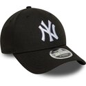 cappello-curvo-nero-snapback-9forty-m-crown-dei-new-york-yankees-mlb-di-new-era