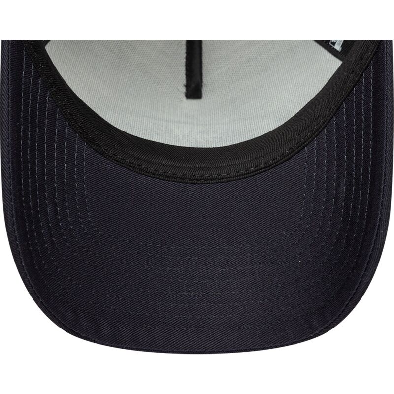 cappello-curvo-blu-marino-snapback-a-frame-oval-foam-patch-di-new-era