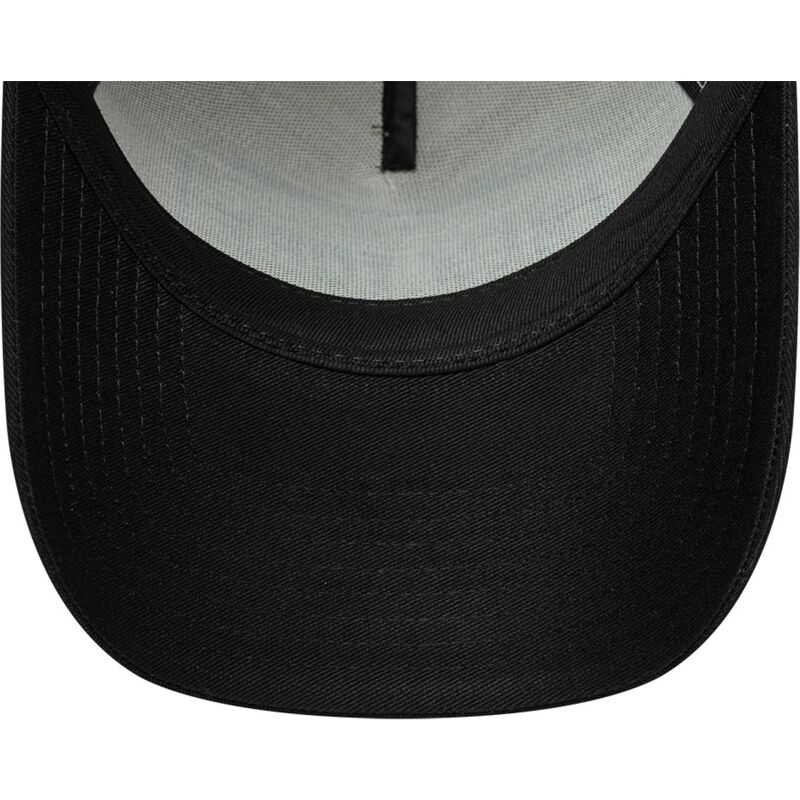 cappello-curvo-nero-snapback-a-frame-license-plate-dei-new-york-di-new-era