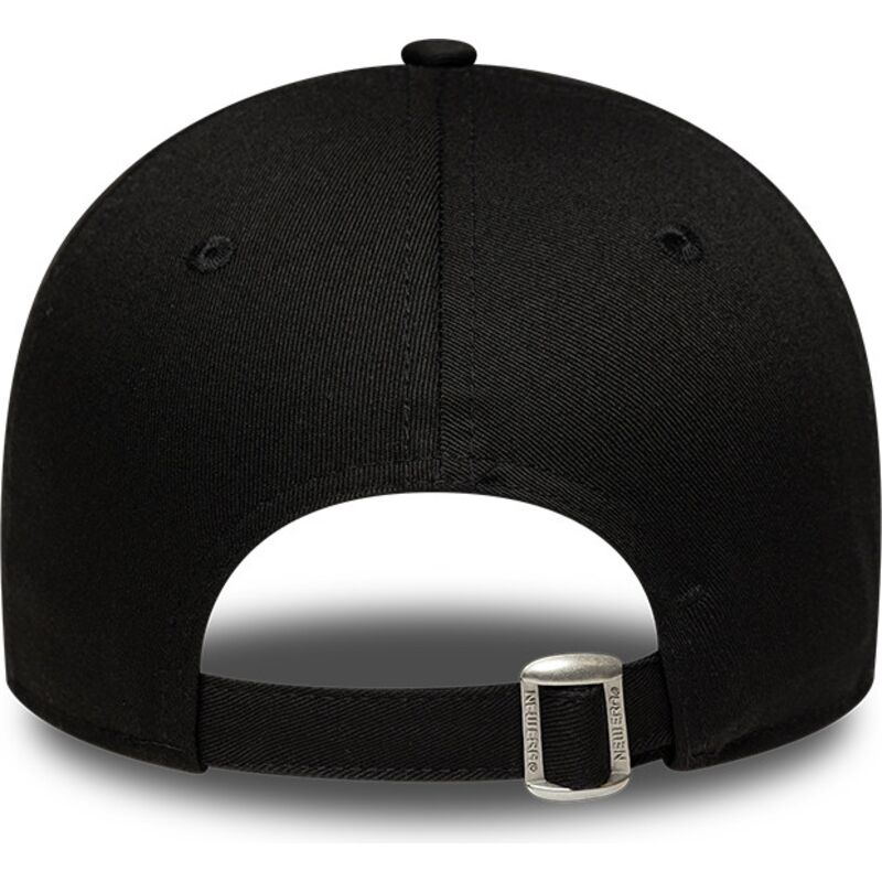 cappello-curvo-nero-cinghia-regolabile-9forty-flower-icon-dei-new-york-yankees-mlb-di-new-era