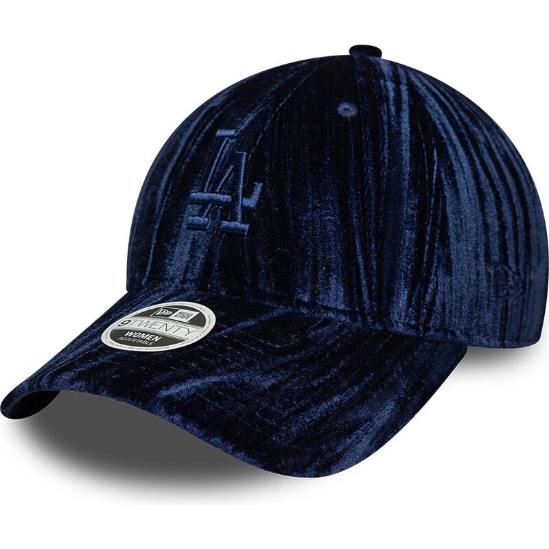 cappello-curvo-blu-marino-cinghia-regolabile-9twenty-velour-dei-los-angeles-dodgers-mlb-di-new-era cappello-curvo-blu-marino-cinghia-regolabile-9twenty-velour-dei-los-angeles-dodgers-mlb-di-new-era