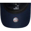 cappello-curvo-blu-marino-cinghia-regolabile-9twenty-velour-dei-los-angeles-dodgers-mlb-di-new-era