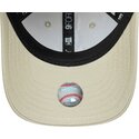 cappello-curvo-beige-cinghia-regolabile-per-bambino-rosa-9forty-dino-icon-dei-new-york-yankees-mlb-di-new-era