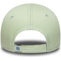 cappello-curvo-verde-cinghia-regolabile-per-bambino-9forty-dino-icon-dei-new-york-yankees-mlb-di-new-era