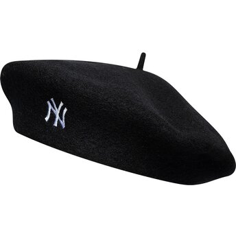 Berretto nero Wool Script dei New York Yankees MLB di New Era