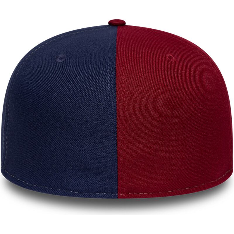 cappello-piatto-multicolore-aderente-59fifty-9fifty-poly-dei-fc-barcelona-laliga-di-new-era