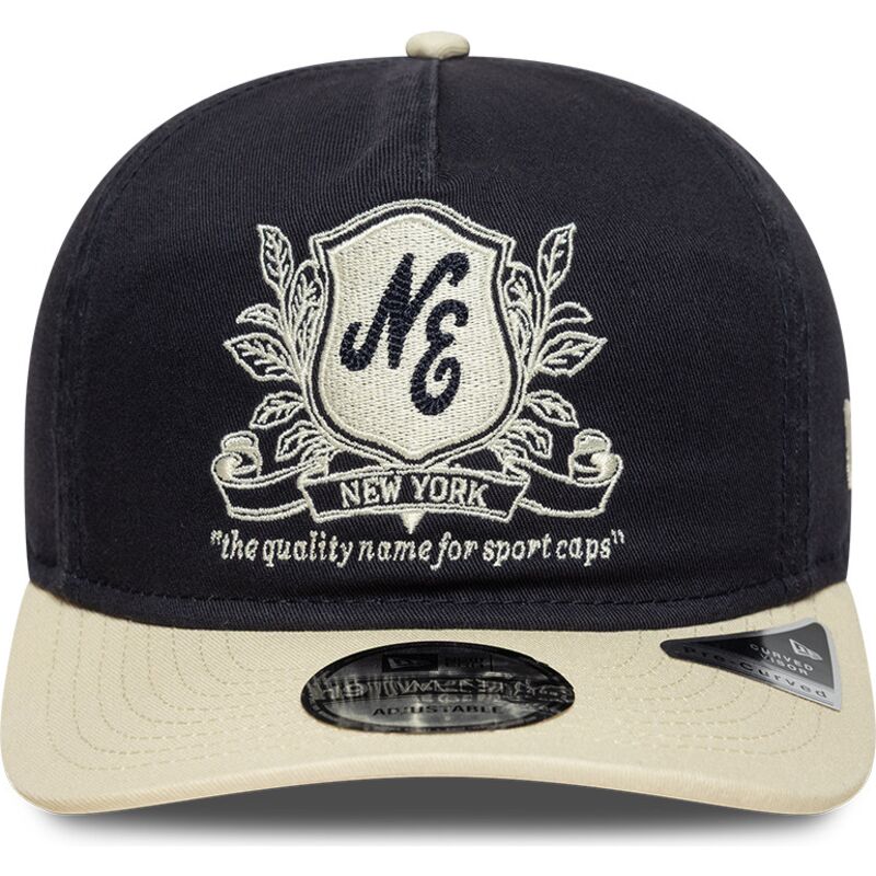 cappello-curvo-blu-marino-cinghia-regolabile-19twenty-washed-graphic-di-new-era cappello-curvo-blu-marino-cinghia-regolabile-19twenty-washed-graphic-di-new-era