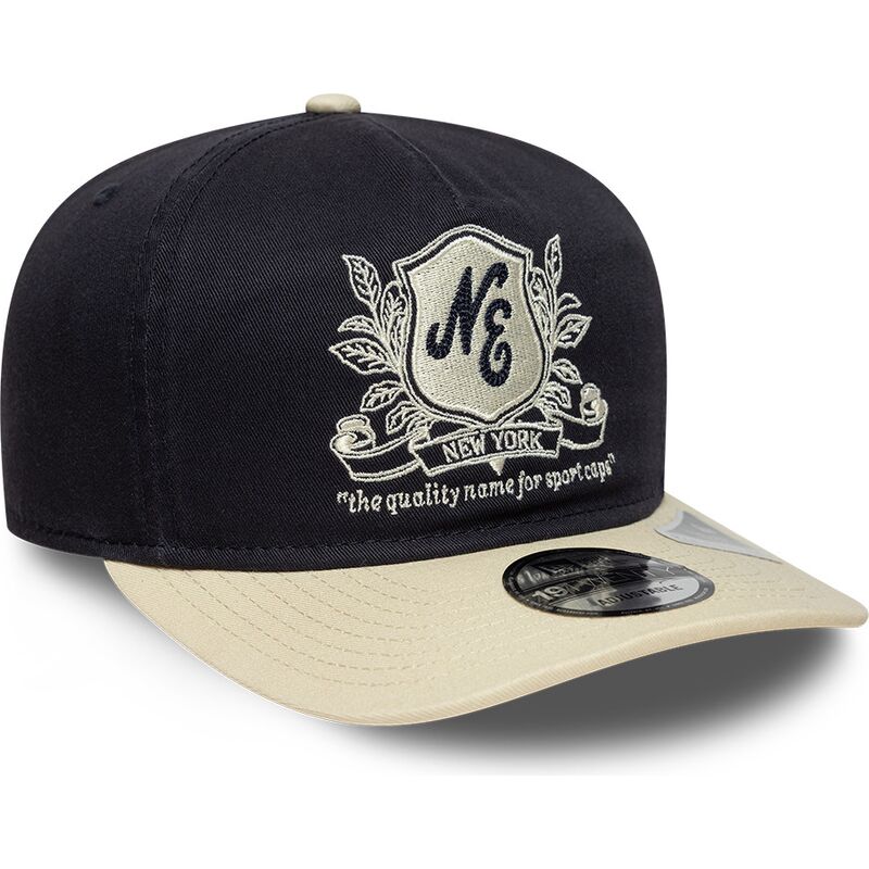 cappello-curvo-blu-marino-cinghia-regolabile-19twenty-washed-graphic-di-new-era cappello-curvo-blu-marino-cinghia-regolabile-19twenty-washed-graphic-di-new-era