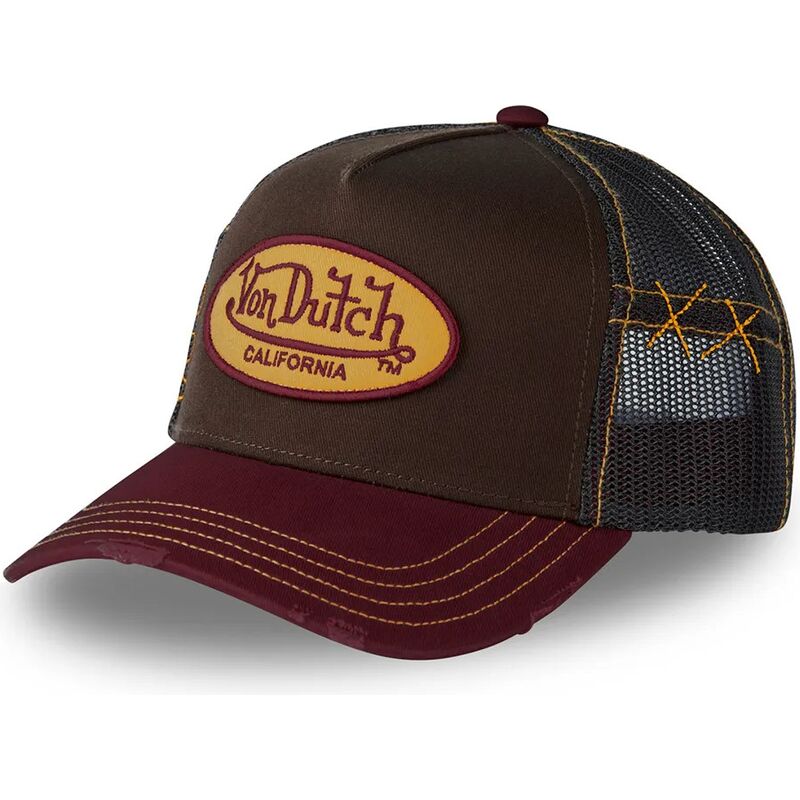 cappello-curvo-multicolore-snapback-blbr-di-von-dutch