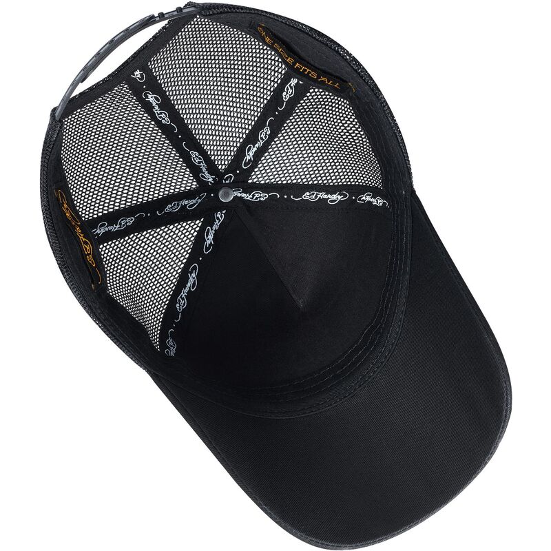 cappello-curvo-nero-snapback-love-ed-di-ed-hardy