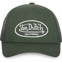 cappello-curvo-verde-cinghia-regolabile-lof-b23-di-von-dutch
