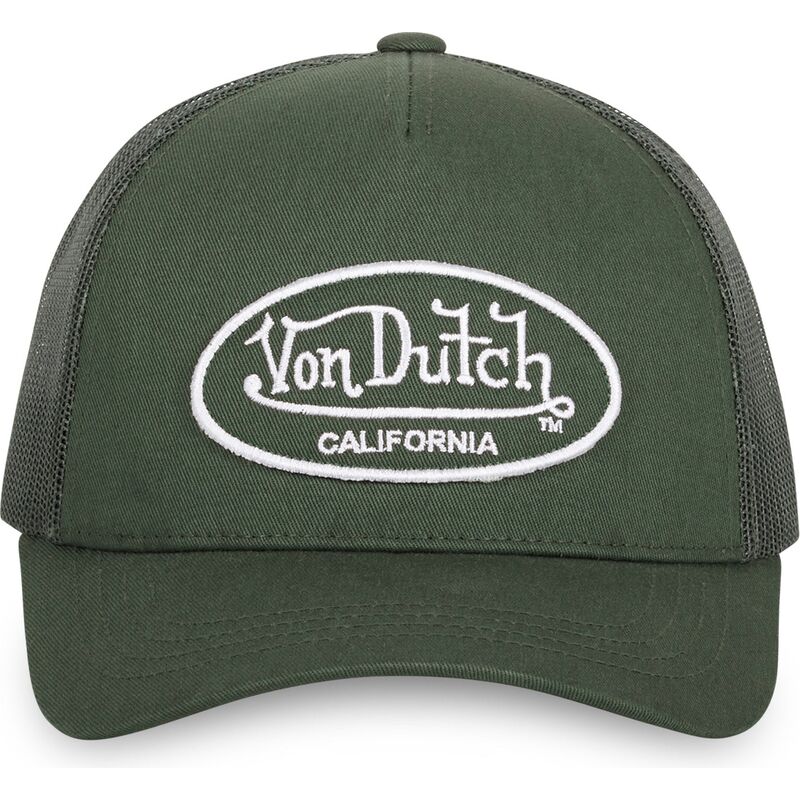 cappello-curvo-verde-cinghia-regolabile-lof-b23-di-von-dutch