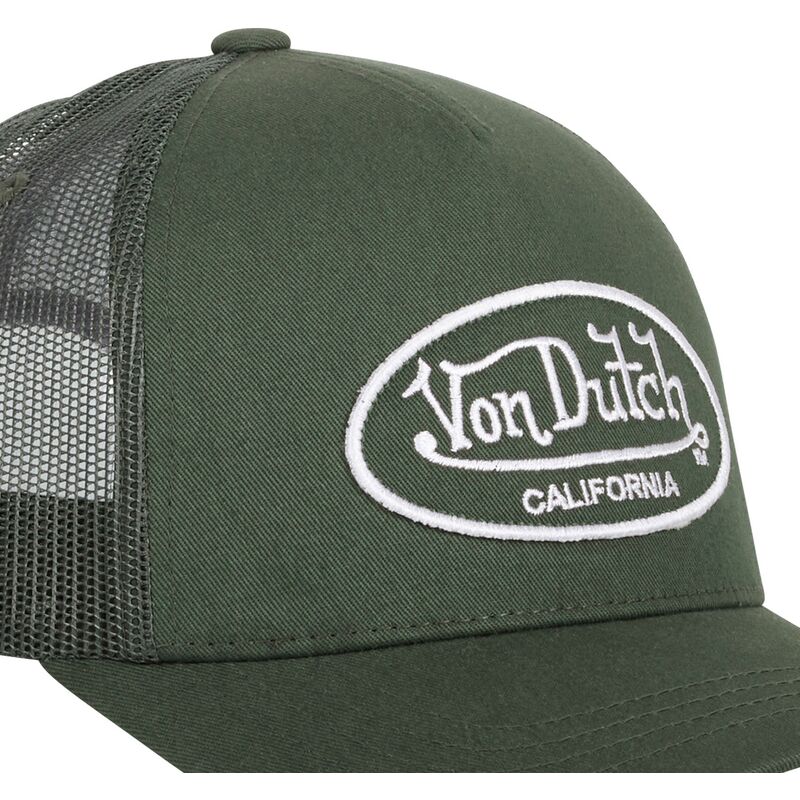 cappello-curvo-verde-cinghia-regolabile-lof-b23-di-von-dutch