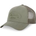 cappello-curvo-verde-snapback-log09-di-von-dutch