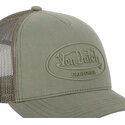 cappello-curvo-verde-snapback-log09-di-von-dutch
