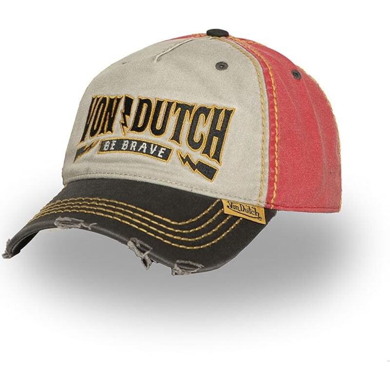 cappello-curvo-multicolore-cinghia-regolabile-retro08-di-von-dutch