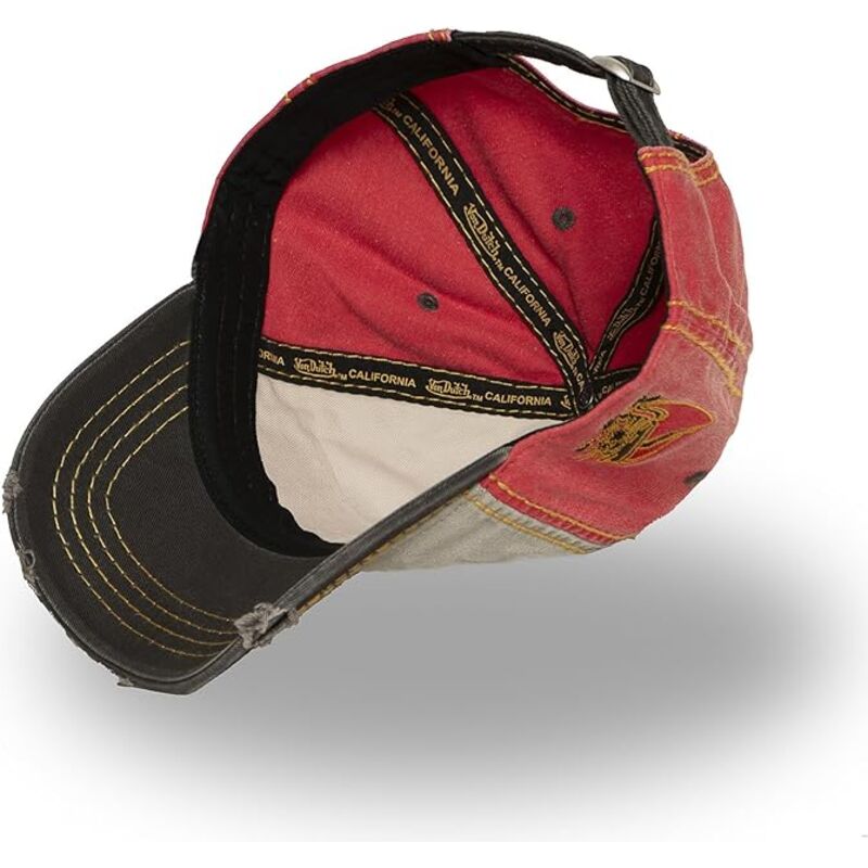 cappello-curvo-multicolore-cinghia-regolabile-retro08-di-von-dutch
