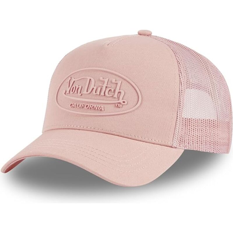 cappello-curvo-rosa-snapback-log10-di-von-dutch