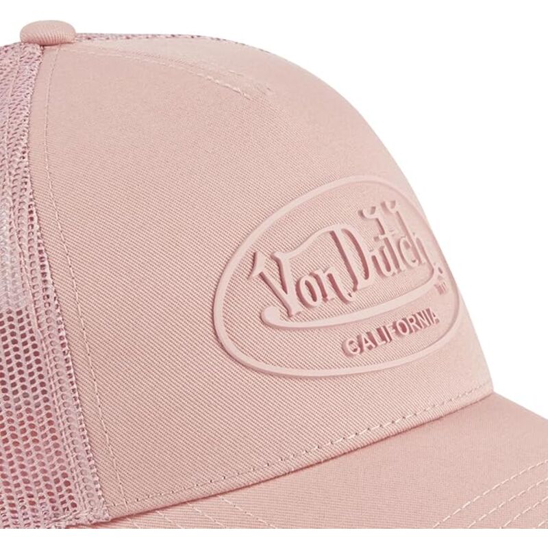 cappello-curvo-rosa-snapback-log10-di-von-dutch