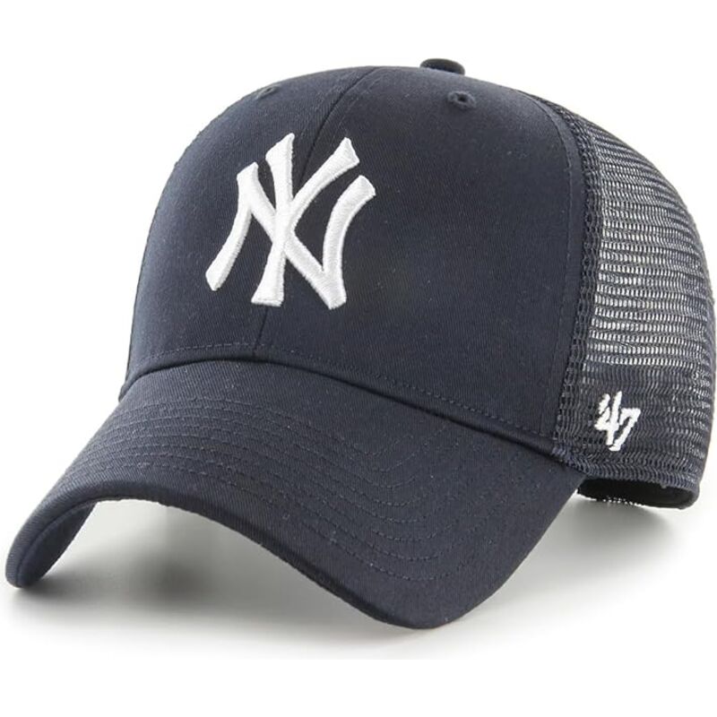 cappello-curvo-blu-marino-snapback-mvp-branson-dei-new-york-yankees-mlb-di-47-brand cappello-curvo-blu-marino-snapback-mvp-branson-dei-new-york-yankees-mlb-di-47-brand