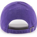 cappello-curvo-viola-cinghia-regolabile-clean-up-no-loop-label-dei-new-york-yankees-mlb-di-47-brand