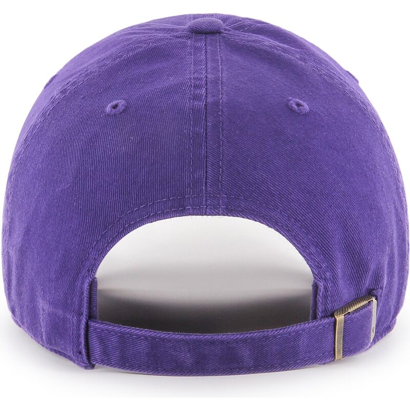 cappello-curvo-viola-cinghia-regolabile-clean-up-no-loop-label-dei-new-york-yankees-mlb-di-47-brand cappello-curvo-viola-cinghia-regolabile-clean-up-no-loop-label-dei-new-york-yankees-mlb-di-47-brand