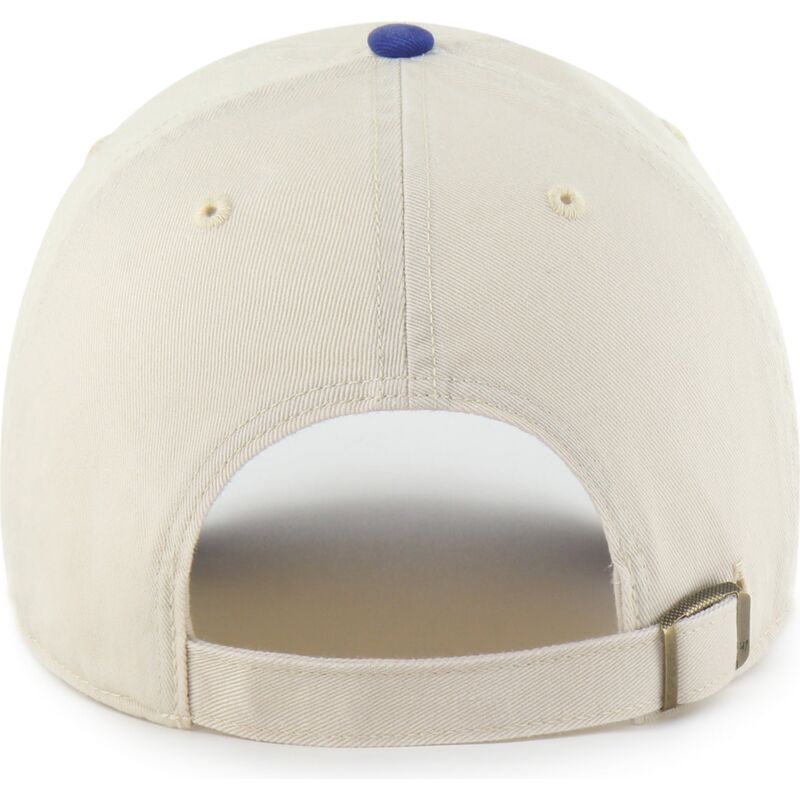 cappello-curvo-beige-cinghia-regolabile-clean-up-base-runner-two-tone-dei-los-angeles-dodgers-mlb-di-47-brand cappello-curvo-beige-cinghia-regolabile-clean-up-base-runner-two-tone-dei-los-angeles-dodgers-mlb-di-47-brand