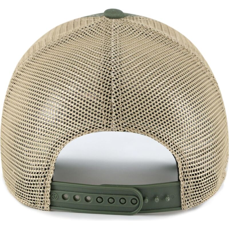cappello-curvo-verde-snapback-clean-up-trawler-dei-new-york-yankees-mlb-di-47-brand